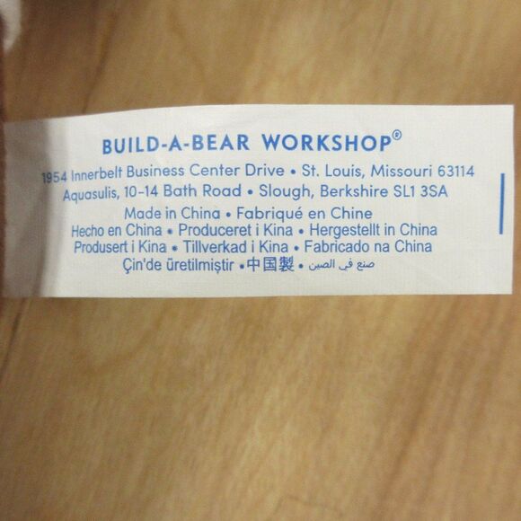 BUILD-A-BEAR WORKSHOP Minnesota Twins TC US Bank Brown Bear MLB 2019 12 Inch - Picture 7 of 12
